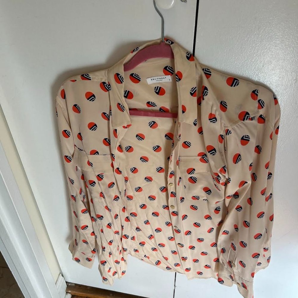 Women's Equipment Blouse, great condition
